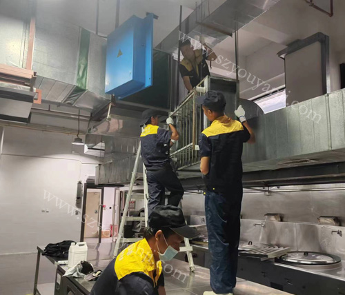 深圳龙岗餐饮厨房油烟净化器哔哩吧啦响(图1) 深圳龙岗餐饮厨房油烟净化器哔哩吧啦响(图1)